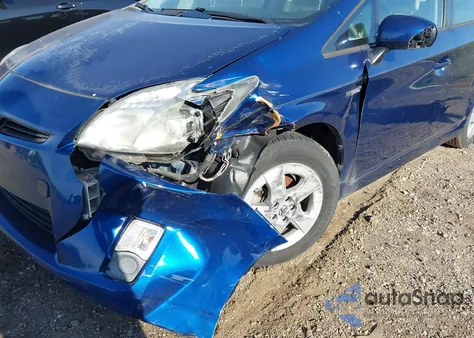 2011 Toyota Prius Two из США, поврежденный, VIN JTDKN3DU1B1410358